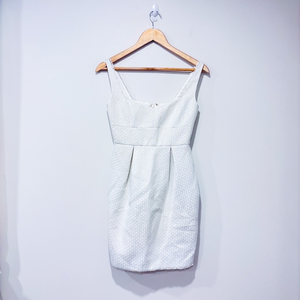 CYNTHIA STEFFE Cream shiny dress‎ | Party Formal | Size 2